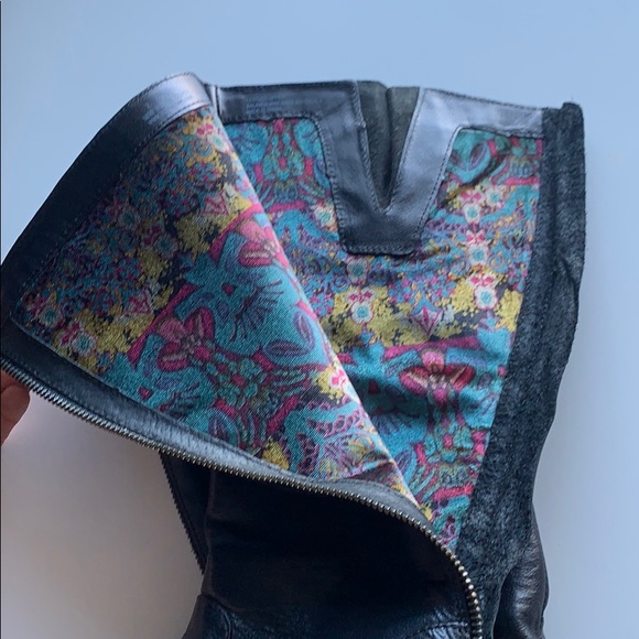 Crown by Born Black Briony Boots Size 7 NEW - Picture 4 of 8